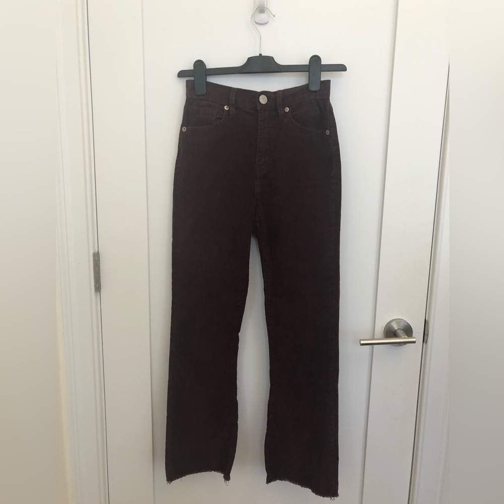 Maroon BDG Chorduroy Pants
